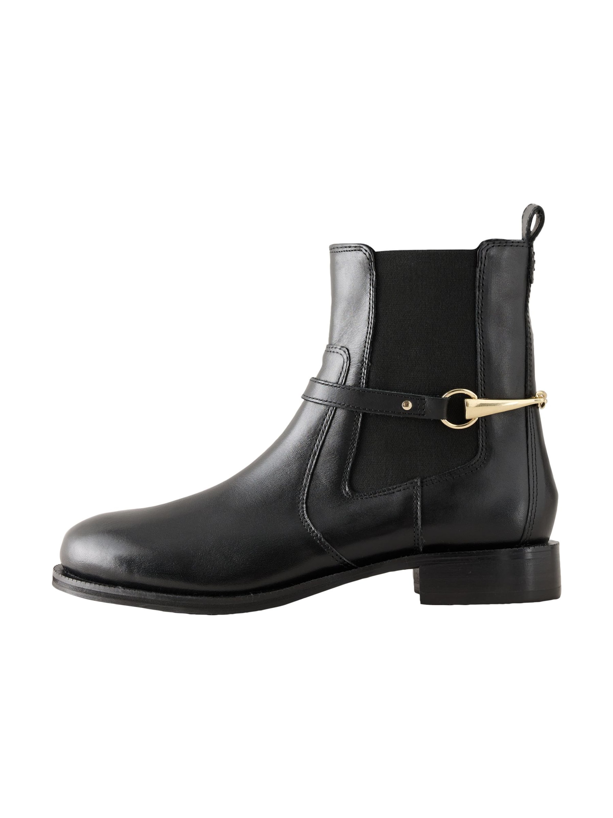 Next - Botas Chelsea en negro: frente