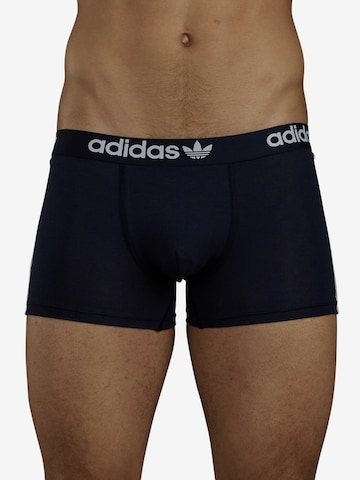 ADIDAS ORIGINALS Boxershorts ' Comfort Flex Cotton 3 Stripes ' in Blauw