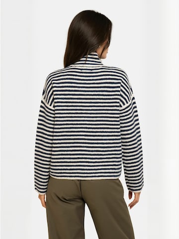 Liberte Essentiel - Cárdigan ' SARA ' en azul: atrás
