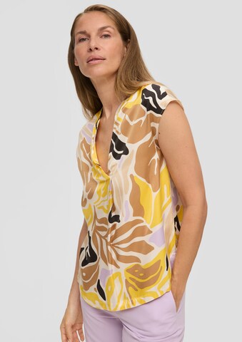 s.Oliver BLACK LABEL Bluse in Beige