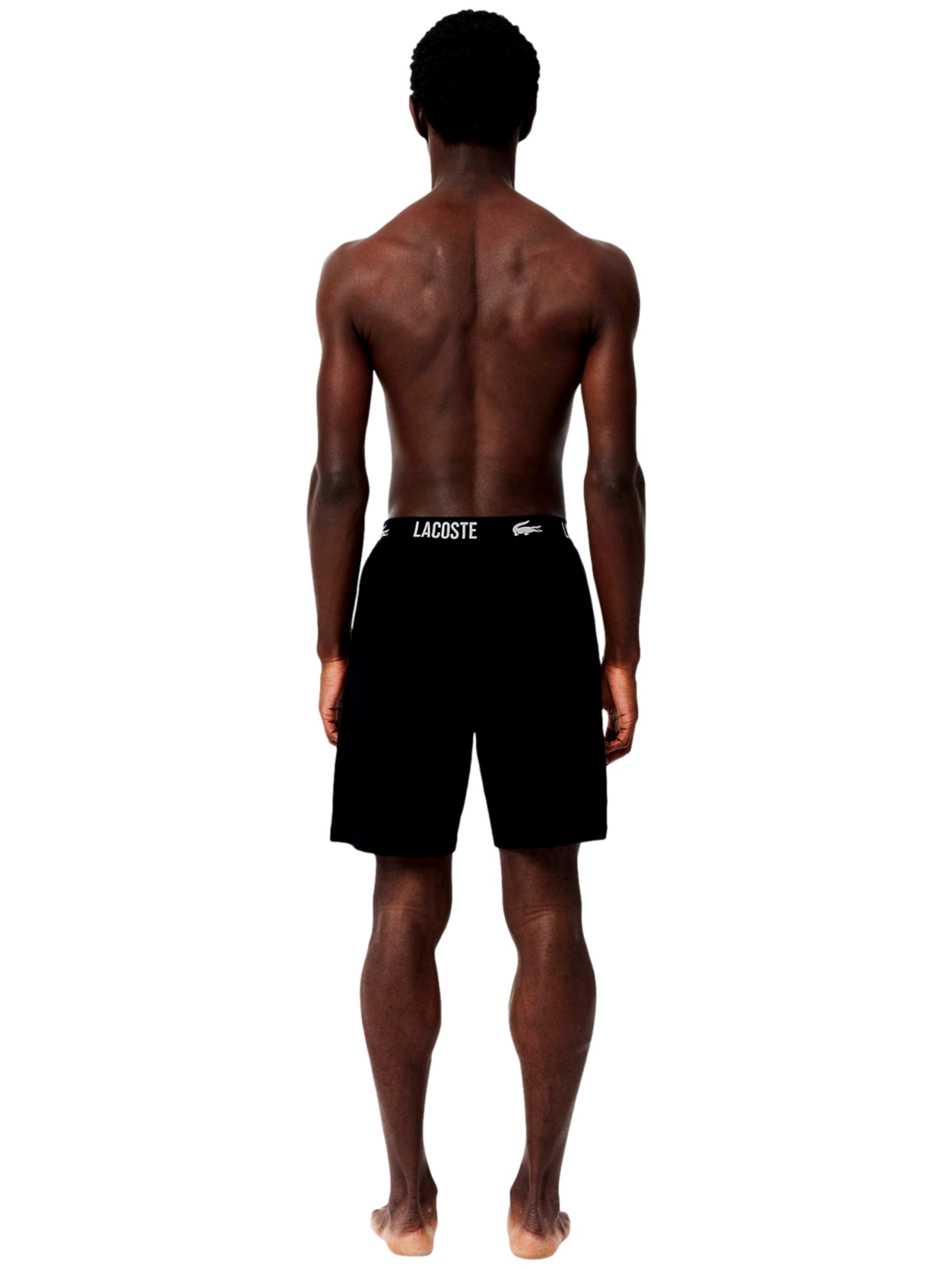 Pantalon de pyjama LACOSTE en noir