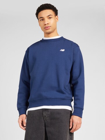 new balance Sweatshirt in Blau: predná strana