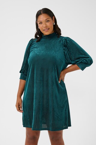 Robe 'Cacanna ' KAFFE CURVE en vert : devant