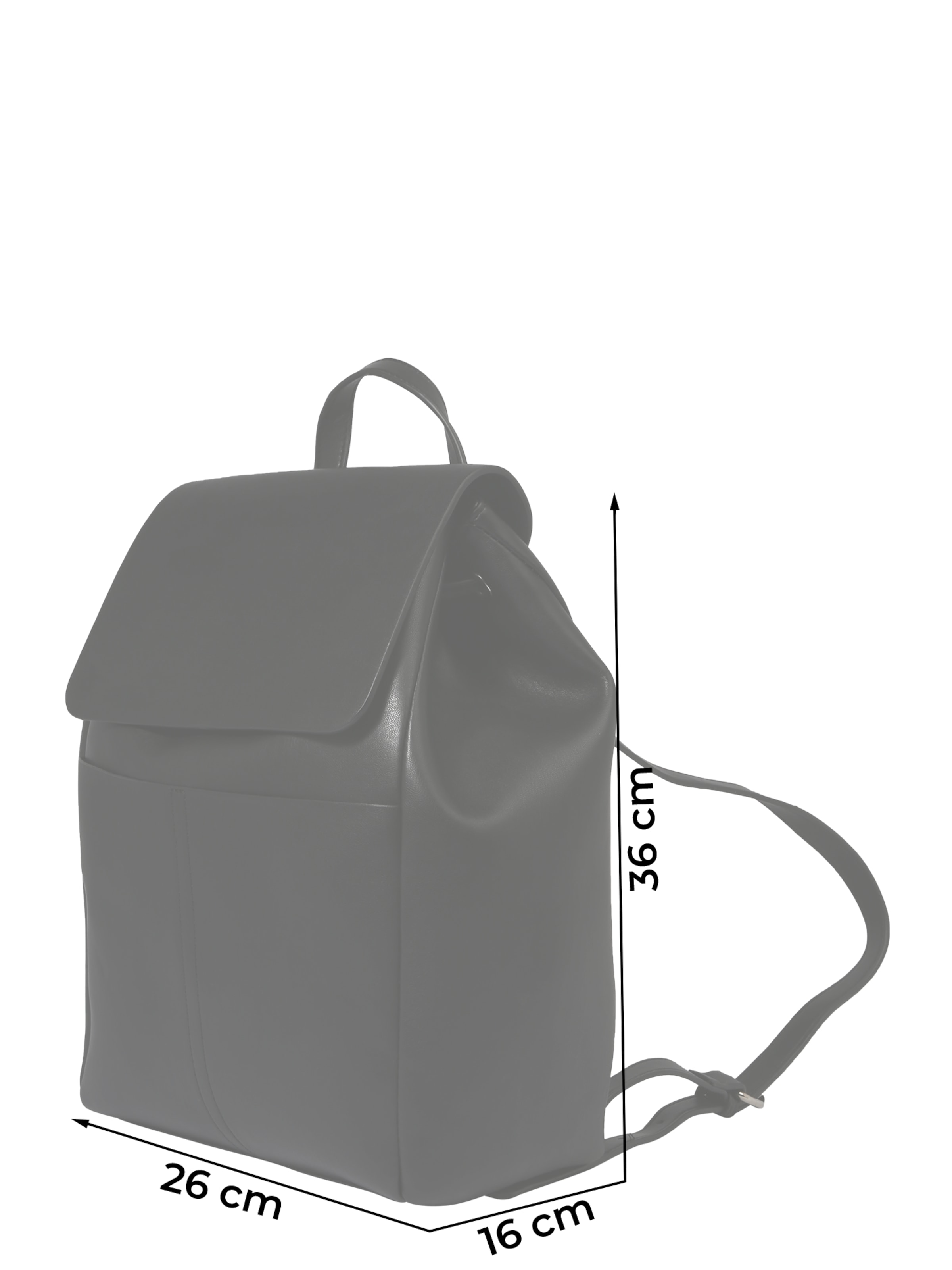 juoda ABOUT YOU Kuprinė 'Kayra'