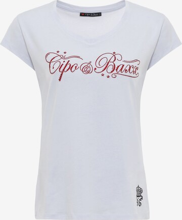 CIPO & BAXX Shirt in White: front