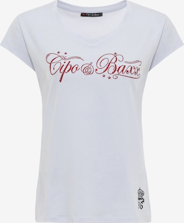 CIPO & BAXX Shirt in White: front