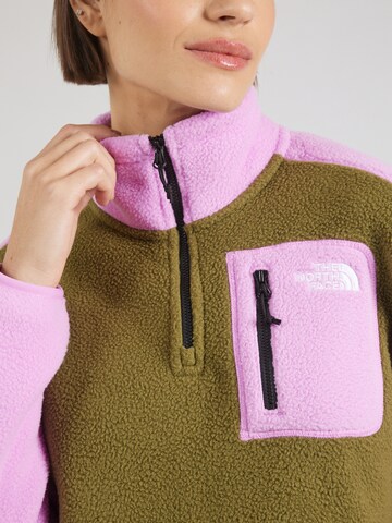 Pullover sportivo 'YUMIORI' di THE NORTH FACE in verde