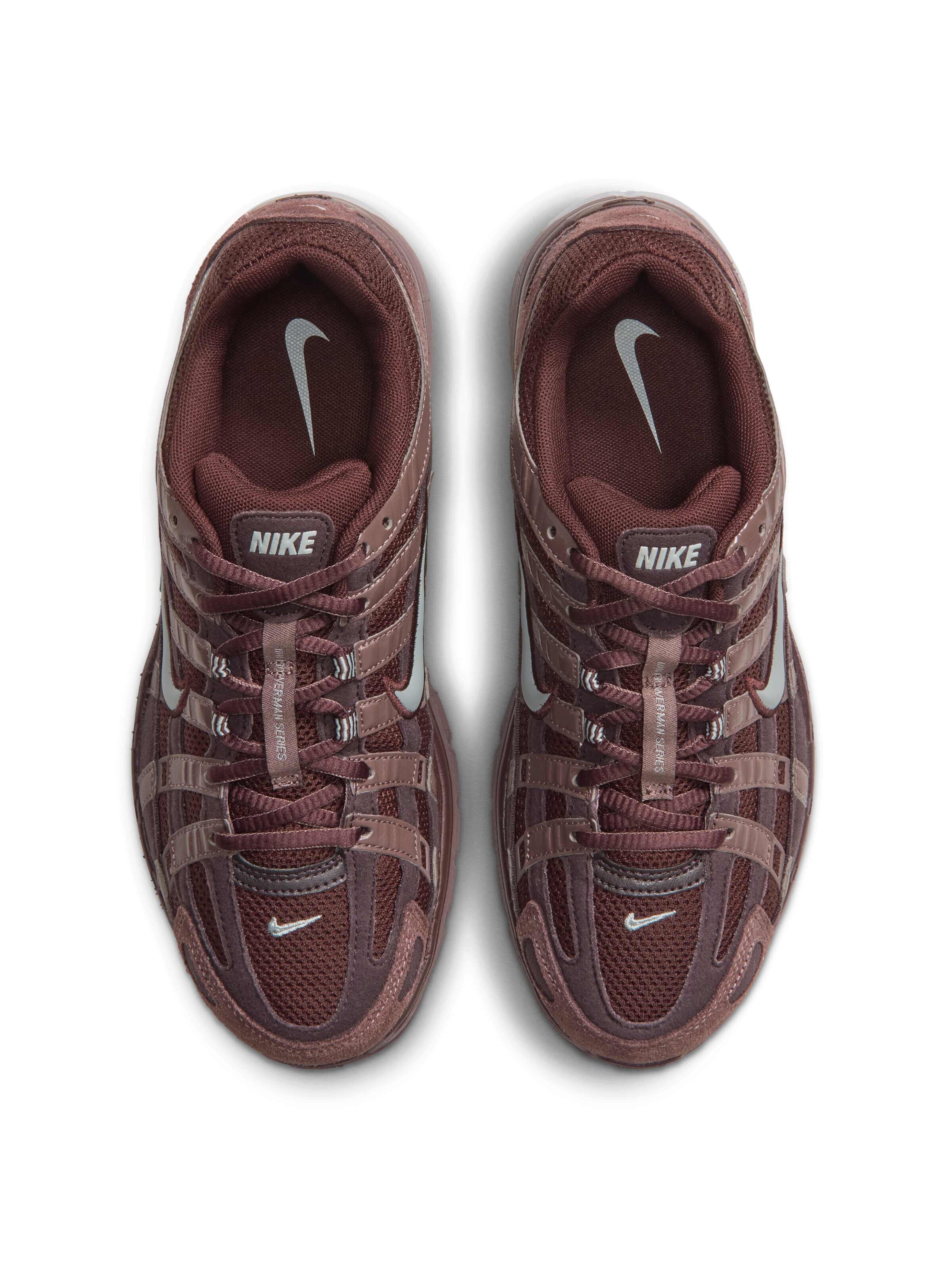 Nike Sportswear Σνίκερ χαμηλό 'P-6000' σε κόκκινο