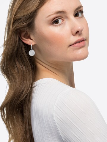 Boucles d'oreilles 'Thea' Heideman en argent : devant