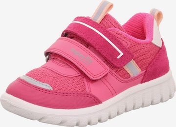 SUPERFIT - Sapatilhas 'SPORT 7' em rosa: frente
