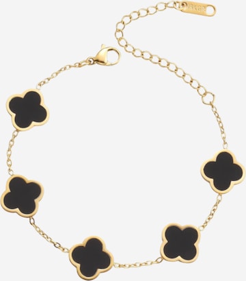 Pure Schmuck Bracelet 'Clover' in Gold: front