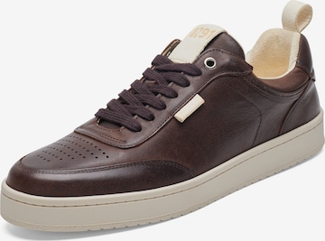 N91 Platform trainers 'Court' in Brown: front