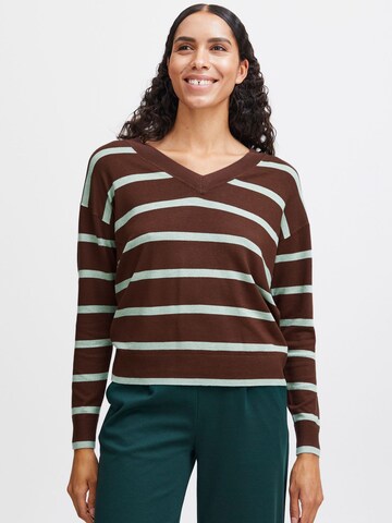 Pullover di b.young in marrone: frontale