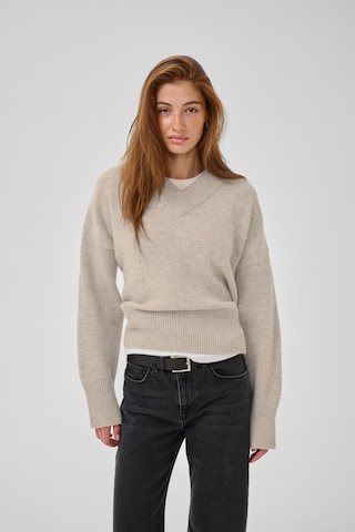 My Essential Wardrobe - Jersey en beige: frente