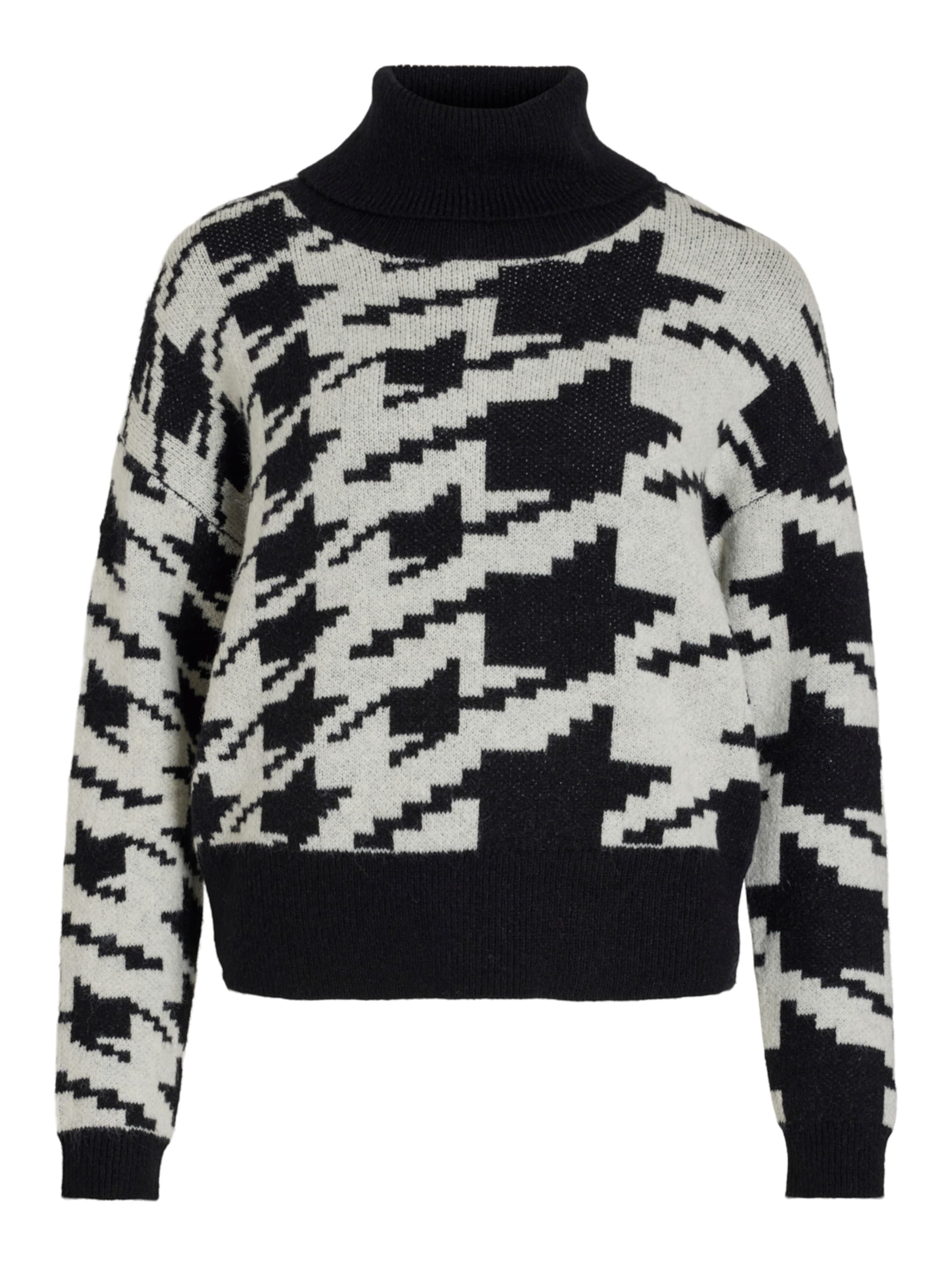 VILA Свитер в Черный: спереди