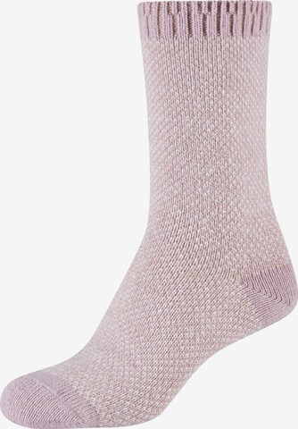 camano Socken in Pink: predná strana