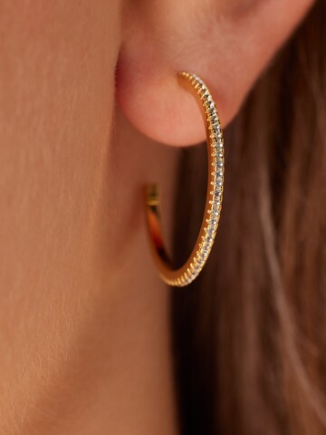 Boucles d'oreilles Lucardi en or