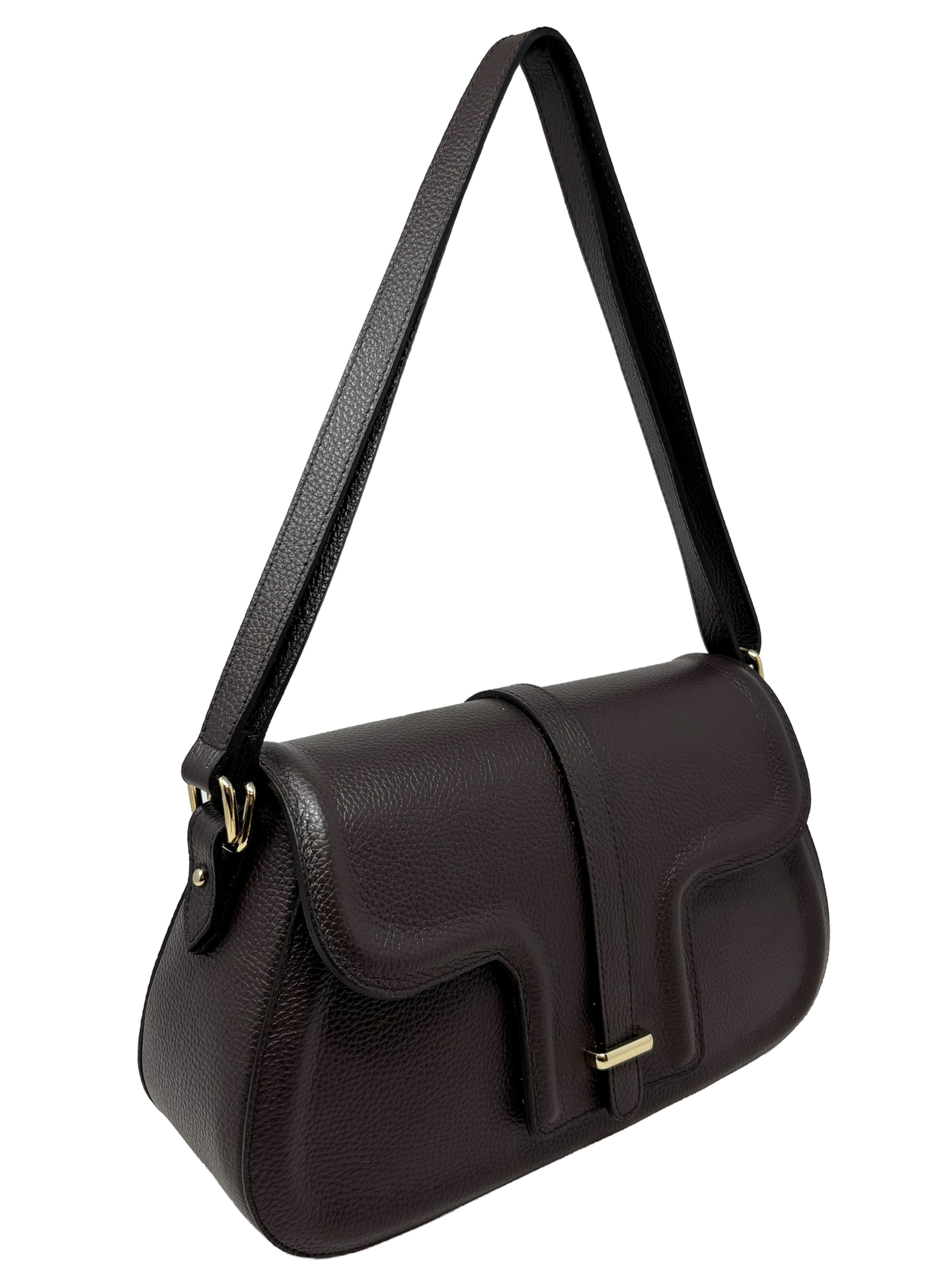 Sac bandoulière CHICCA BORSE en marron