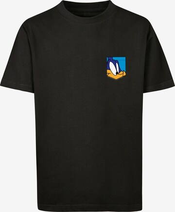 T-Shirt 'Looney Tunes Road Runner Face' F4NT4STIC en noir : devant