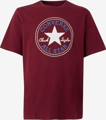 CONVERSE T-Shirt 'ARCH ALL ST' in Rot: Vorderseite