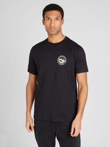 Tricou 'ROCKIES' de la BILLABONG pe negru: față