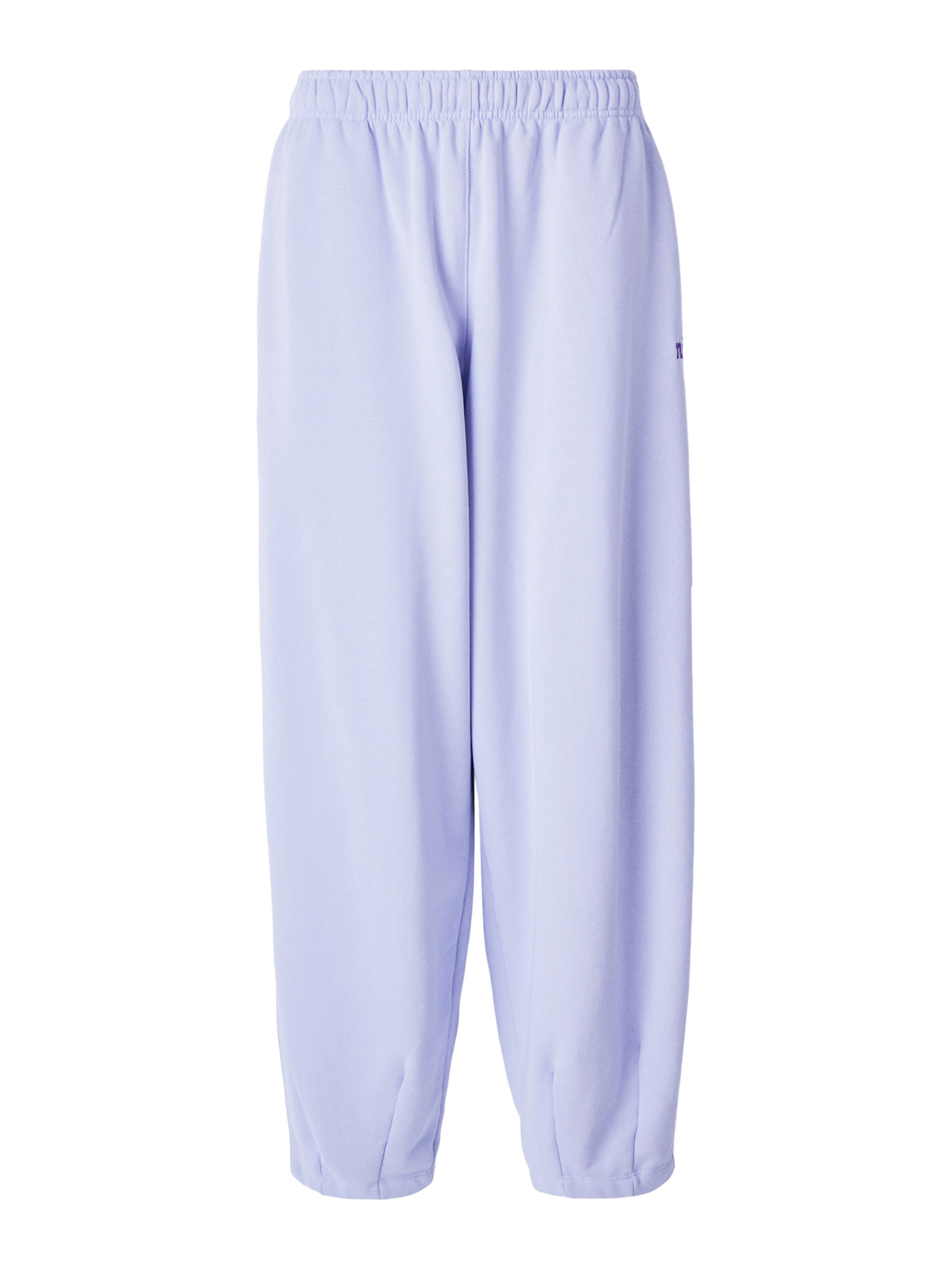 lillā Nike Sportswear Pakapēniski sašaurināts piegriezums Bikses 'CLUB': no priekšpuses