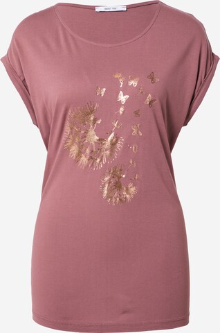 ABOUT YOU T-Shirt 'Claudia' in Pink: predná strana