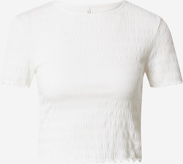 Maglietta 'Ossi' di ONLY in bianco: frontale