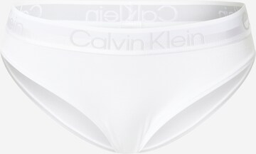 balta Calvin Klein Underwear Moteriškos kelnaitės 'Cheeky': priekis