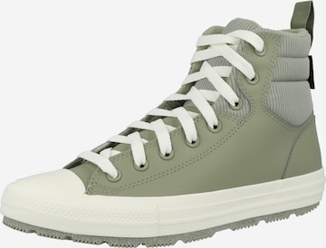 Sneaker alta 'Chuck Taylor All Star Berkshire' di CONVERSE in verde: frontale
