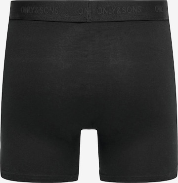 Only & Sons Boxer shorts in Black