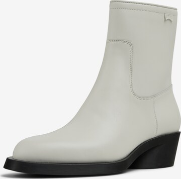 Bottines 'Bonnie' CAMPER en blanc : devant