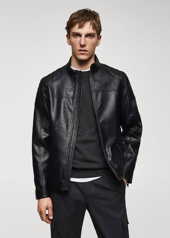 MANGO MAN Between-Season Jacket 'Joseno2' in Black: front