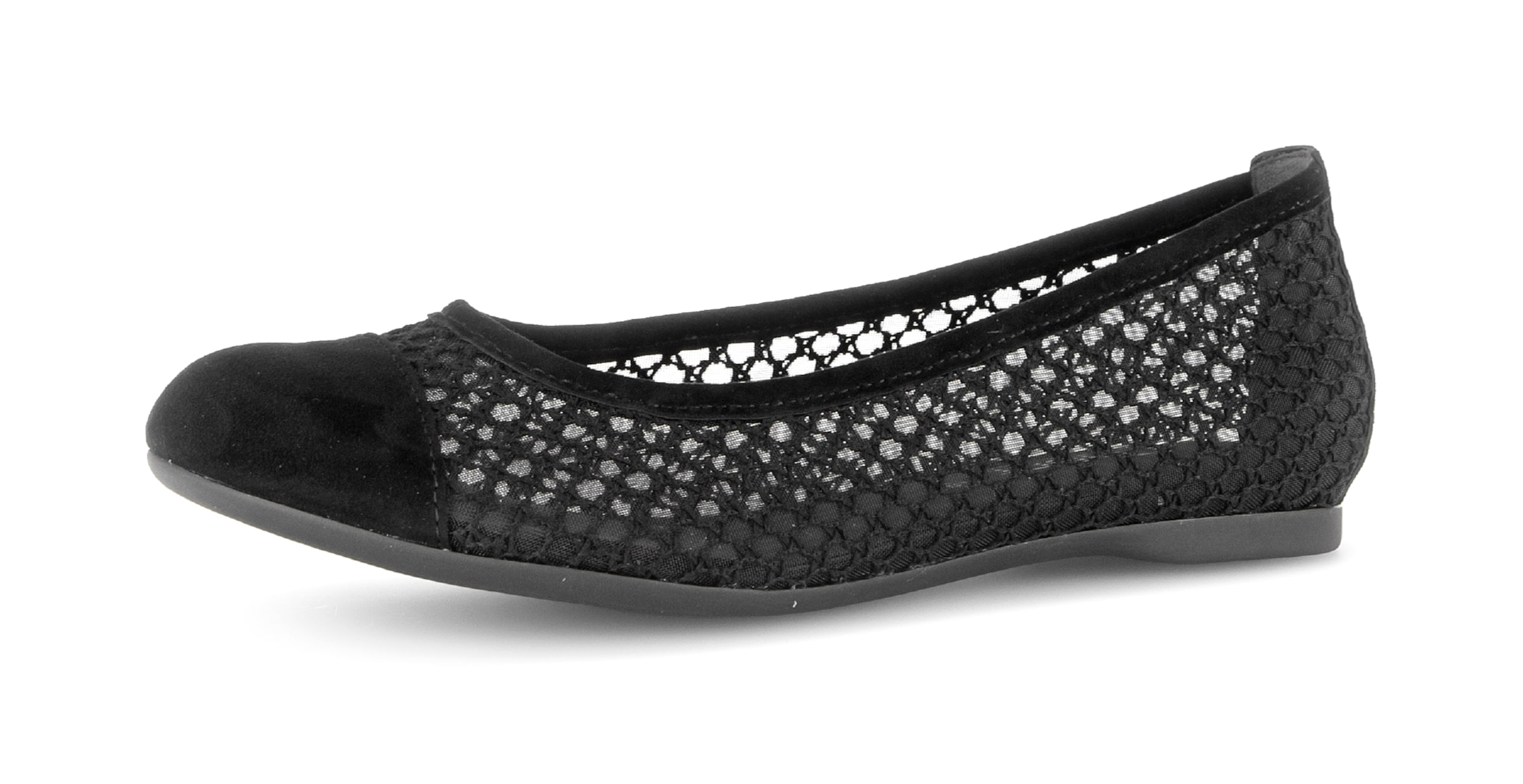 GABOR Ballerina in Schwarz: Vorderseite