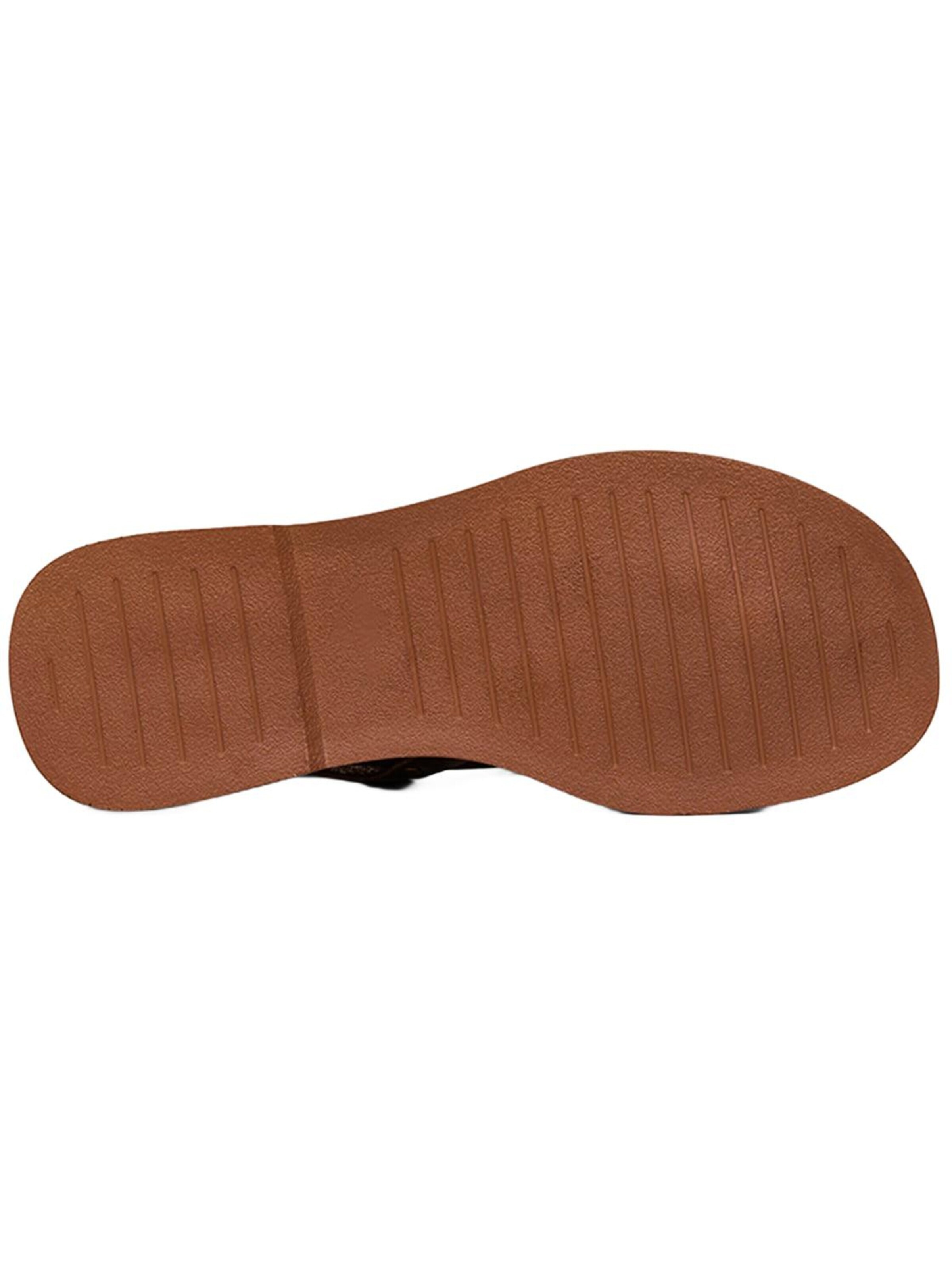 Desa Sandals 'Zehenstegsandalen' in Brown