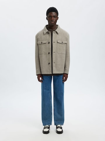 SELECTED - Jersey en marrón