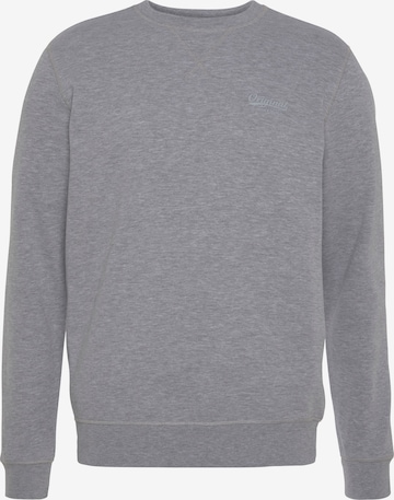 Man's World Sweatshirt in Grey: front