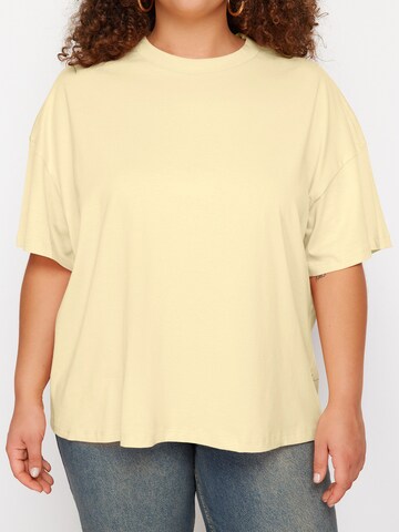 Trendyol Curve - Camiseta en amarillo