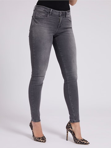 GUESS Skinny Jeans 'Annette' in Grijs: voorkant