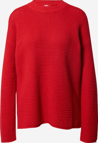 Pull-over ESPRIT en rouge : devant