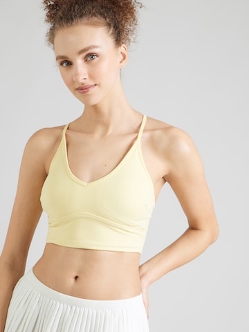 ICANIWILL Bustier Sport bh 'Nimble' in Geel: voorkant