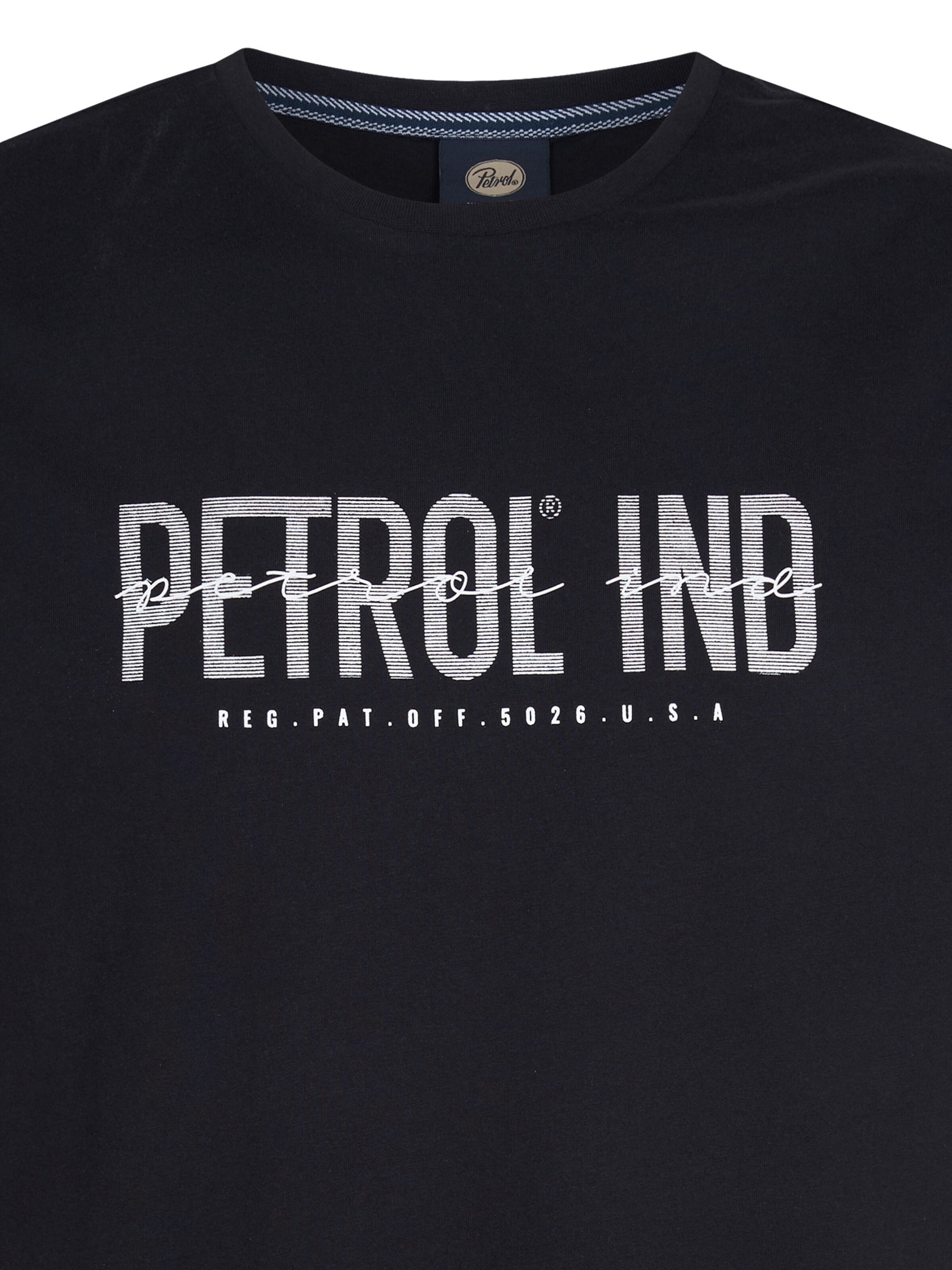 T-Shirt Petrol Industries en noir