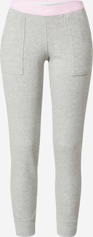 Calvin Klein Underwear Pyjamabroek in Grijs: voorkant