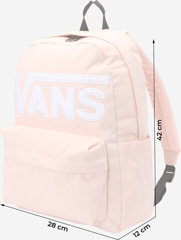 VANS Backpack 'OLD SKOOL DROP V' in Pink