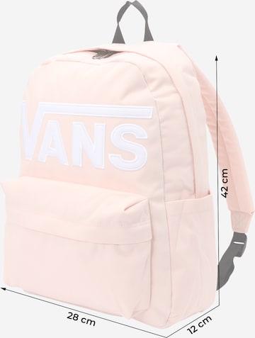 VANS Rucksack 'OLD SKOOL DROP V' in Pink