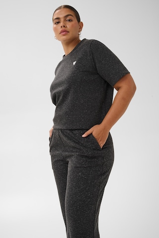 KAFFE CURVE Regular Trousers in Grey