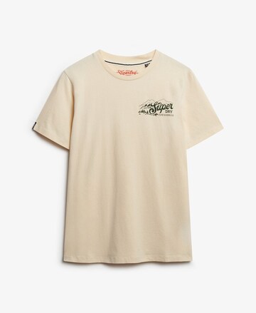 T-Shirt Superdry en beige