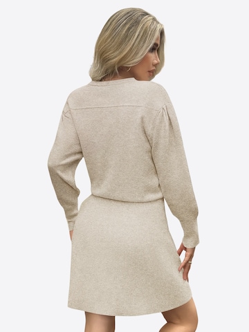 Abito in maglia di Imily Bela in beige