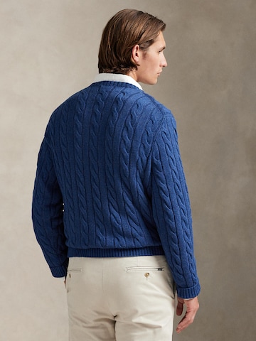 Polo Ralph Lauren Regular fit Πουλόβερ 'DRIVER' σε μπλε