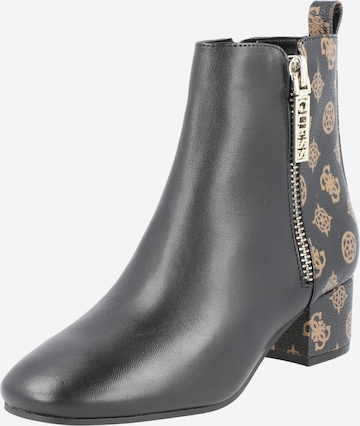 GUESS Ankle Boots 'SAEDA' in Black: front